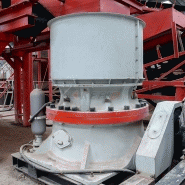 Machine de concassage pour pierres et graviers avec taille de sortie 4 à 41 mm