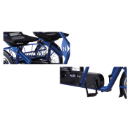 Tandem tricycle pour deux cyclistes avec assistance électrique et boîte Nexus