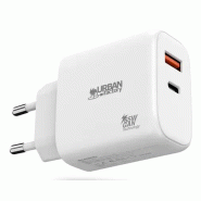 Urban Factory GPS62UF chargeur d'appareils mobiles Universel Blanc Secteur Charge rapide Intérieure_1