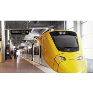 Borne interactive outdoor affichage stretch - modèle Flow38 Viadirect - écran 38 pouces haute luminosité IP67_1