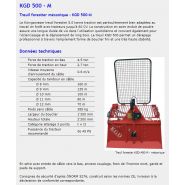 KGD 450 M - Treuil forestier Königswieser - 385 kg - traction 5 tonnes pour tracteurs jusqu'à 60 CV_1