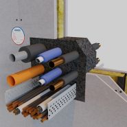 Mousse coupe-feu bi-composant - AF Graphit Foam - protection EI 180 pour passages mur et plafond_1