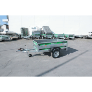 Remorque avec frein entièrement démontable - fabrication française Daxara 198 F - robuste et polyvalente_1