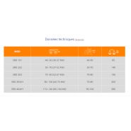 Draineuses agricoles SRD - Sicma - série fixe et rabattable hydraulique avec boulon de sécurité_1