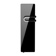 CAMPAVER BAINS Nativ Radiateur connecté 700W + Soufferie 800W Verre massif Noir astrakan - Intuis - K165125_1