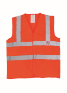 Gilet haute visibilité & LSF (chaleur et flamme) - Réf: YHVW100FR - Polyester, bandes réfléchissantes, EN533, ENISO20471:2013_1