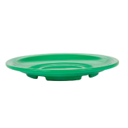 Soucoupe café mélamine vert Ø13,8cm - par 12_1