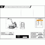 Mini-chargeuse - Cormidi C10.85 - capacité 800kg_1
