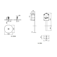 Nid pour livre - Petite bibliothèque gratuite pour enfants et adolescents - Bois traité en autoclave classe IV et polyéthylène - Réf PM804_1