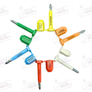 Scellé container EXPORT (clou - plomb bouteille) - Personnalisable petite quantité - Normes Grade H et ISOPAS17712_1