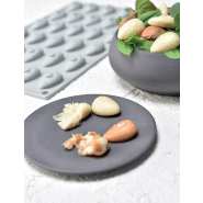Almond - Moule en silicone Gourmand Horeca Pavoni Italia - 30 empreintes_1