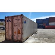 Container maritime 40 pieds Reefer HIGH CUBE Frigo Occasion - Révisé et étanche Container maritime 40 pieds Reefer HIGH CUBE Frigo Occasion - Révisé et étanche