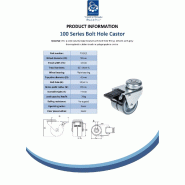 Roulette double 50mm 2