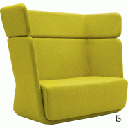 Canapé Softline Basket- 2 places - Feld Jaune, Haut_1