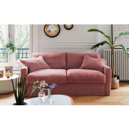 Canapé 4 places Bidart 210 cm convertible avec matelas 14 cm - Home Spirit_1