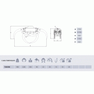 Grappin forestier TG80 SM - ouverture 2,78 m - pour pelles 25T - usage intensif_1