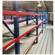 Mezzanine industrielle - Guangzhou Maobang Storage Equipment - avec escaliers piétonniers et structure préfabriquée_1