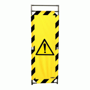 Barrière d'intervention 1 panneau - Danger / 1800 / INOX 304_1