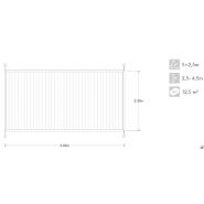Percam - passages couverts Urbadis - structure métallique galvanisée avec piliers en tube 114*3mm et lames en bois traité_1