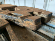 Pièce tracteur Case - Masses en occasion - Modèle E004672 - Année 1990_1