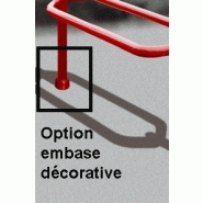 Support motos déco - boule - Réf 8207511 - acier peint sur galva avec finition RAL_1