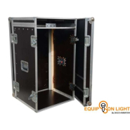Baie de brassage pour sonorisation mobile - Rack 19 pouces sur 20 unités avec tablette et couvercles amovibles_1