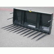 Fourche à fumier série A - Wifo - construction robuste avec dents boulonnées et plaques arrière pour accessoires_1