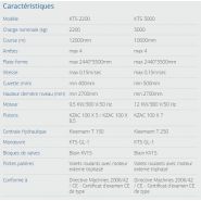 Monte-voiture KTS 2200 - Kleemann - charge nominale 2200 kg - transport vertical jusqu'à 12 mètres_1
