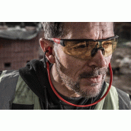 Lunettes de sécurité Milwaukee anti buée, anti rayure jaunes_1