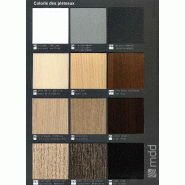 Table de réunion rectangulaire Ogi A - MDD - Oui, Anthracite, Anthracite_1