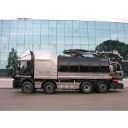 Camion aspirateur Tornado équipé de pompes haute pression