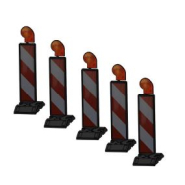 Feux de défilement sans fils - Émission unidirectionnelle - Solaire et piles - TOPLED SYNCHRO_1