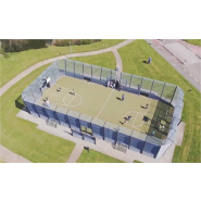 Omnistadium - Terrain multisports design, sur mesure et insonorisé - Playgones - Multi-sports : Football, Basketball, Tennis, Handball, Badminton_1