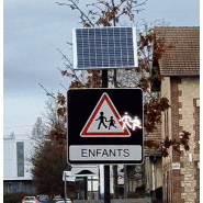 Panneau A13a défilant solaire_1