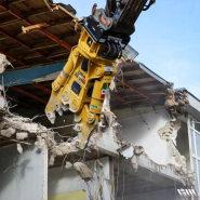 Pince de démolition Série RS - Acier Hardox 450 et Weldox - Compatible pelle hydraulique 1.5 à 150 tonnes - Rotation 360° - Marque OSA_1