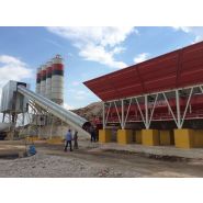 Promax S160 Centrale à Béton Fixe - 160 m³/h - Mélangeur Twin Shaft et Silo jusqu'à 500 tonnes_1
