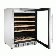 Rafraîchisseur à vin dessous de comptoir Série G inox 47 bouteilles - Polar - GM627_1