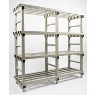 Rayonnage alimentaire pliable pour superette_2