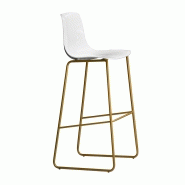 Tabouret de restaurant THD Spade New - tabouret haut avec dossier, hauteur d'assise 82 cm_1