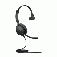 Jabra Evolve2 40 SE Casque Avec fil Arceau Appels/Musique USB Type-C Noir_1