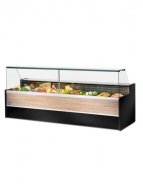 Vitrine ventilée avec réserve - 2000 MM - Référence: VERA-V-RE-2000_1