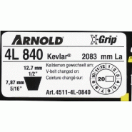 Courroie trapézoïdale X-Grip V - Type 4L840_1