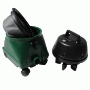 Aspirateur sur roulettes avec cuve en polyéthylène haute densité