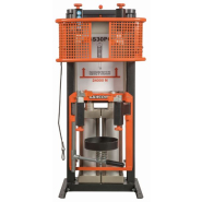 Compresseur de ressort double piston pneumatique avec grille de protection - BS30PG - capacité 24000N - pour ressorts MacPherson_1