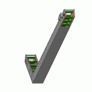 Convoyeur à racleur - manutention de produits solides en vrac - adaptable sur mesure_1