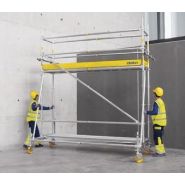 Système d'échafaudage Modul avec disques perforés tous les 50 cm