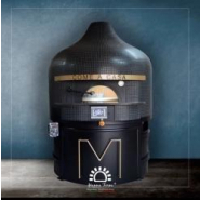 Four à pizza MFRO110DL - Four à bois avec sole rotative - Capacité 7-8 pizzas_1