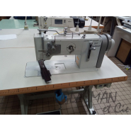 Machine à coudre industrielle triple entraînement Durkopp ADLER 267 - Type de point Noué (301)_1