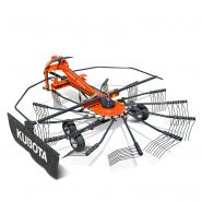 Kubota andaineur monorotor avec réglage hydraulique de la hauteur de travail