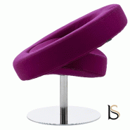 Siège Design en tissu Hello - Softline - Feld Rouge 629_2